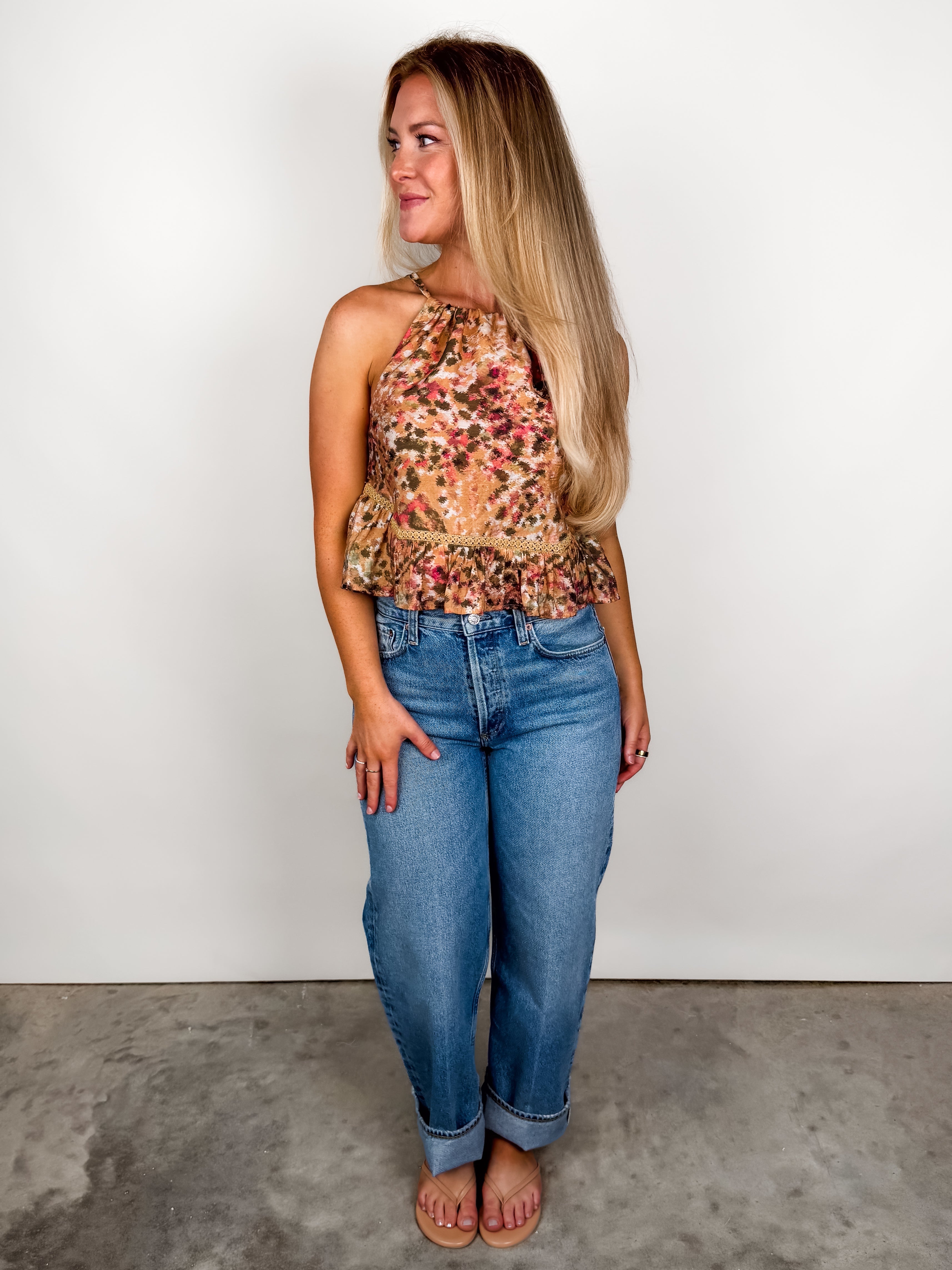 Sunset Canyon Halter Top Look image