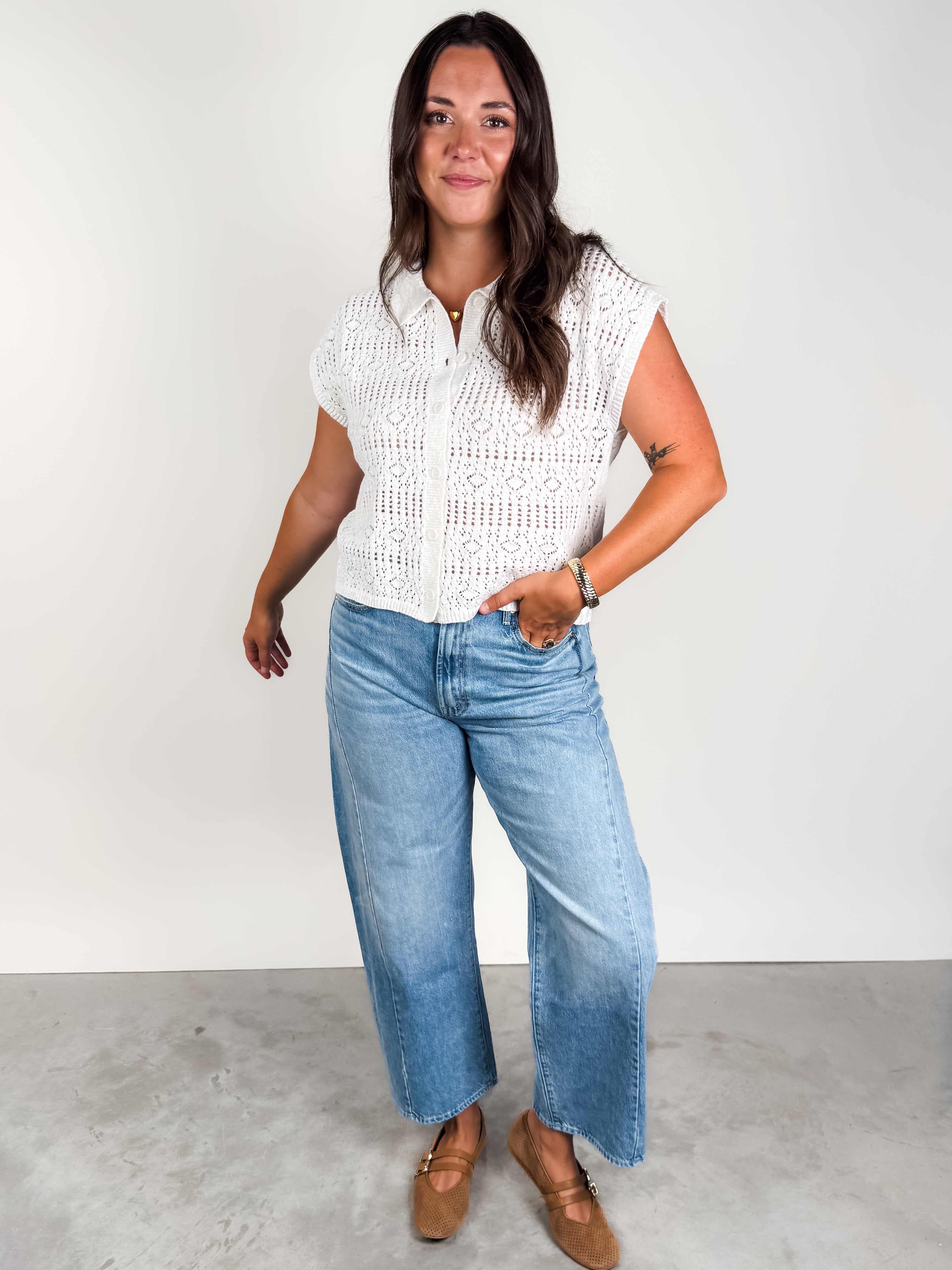 Kinsley Sweater Top Look image