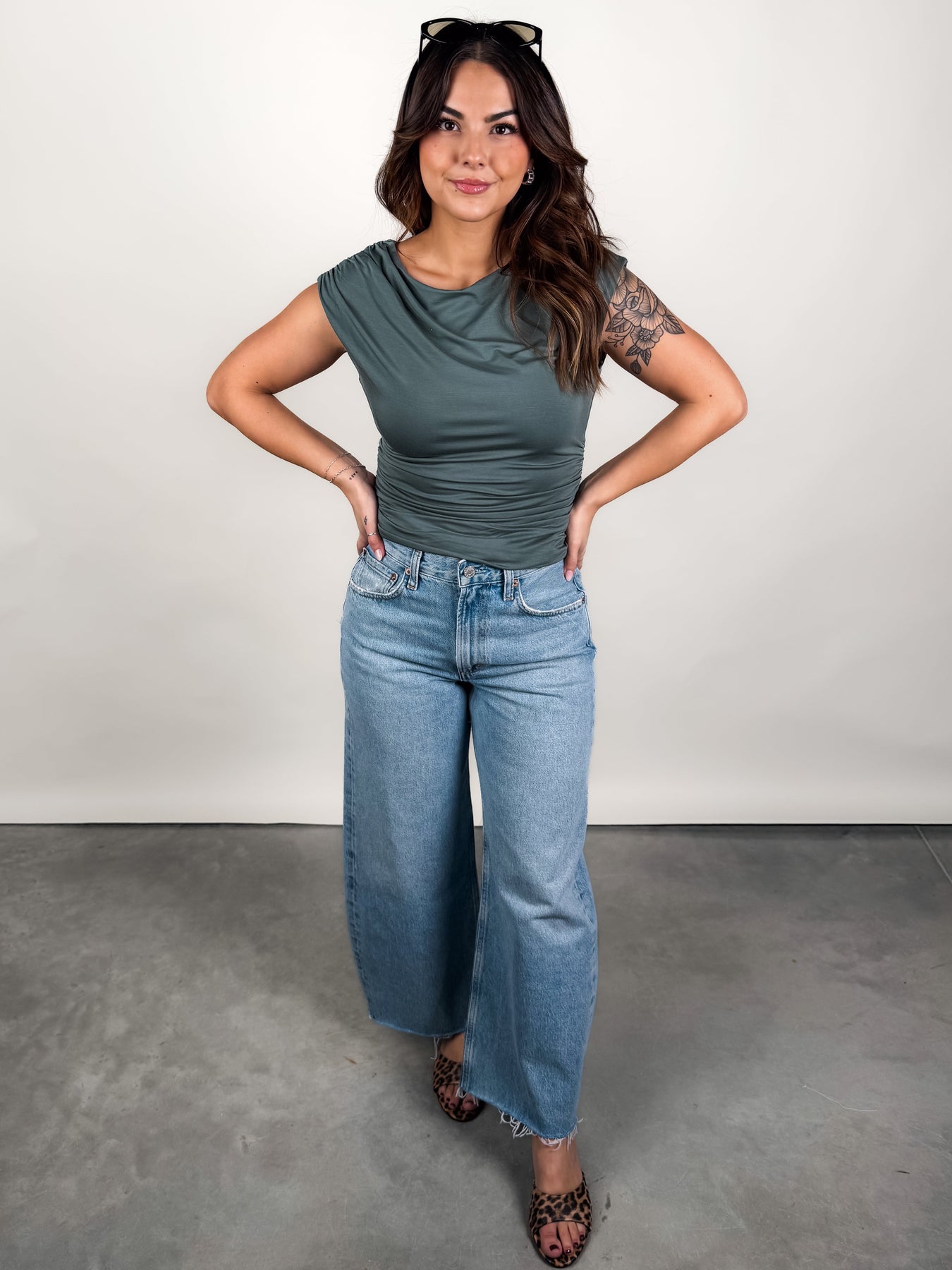 A Deep Sleep Top Look