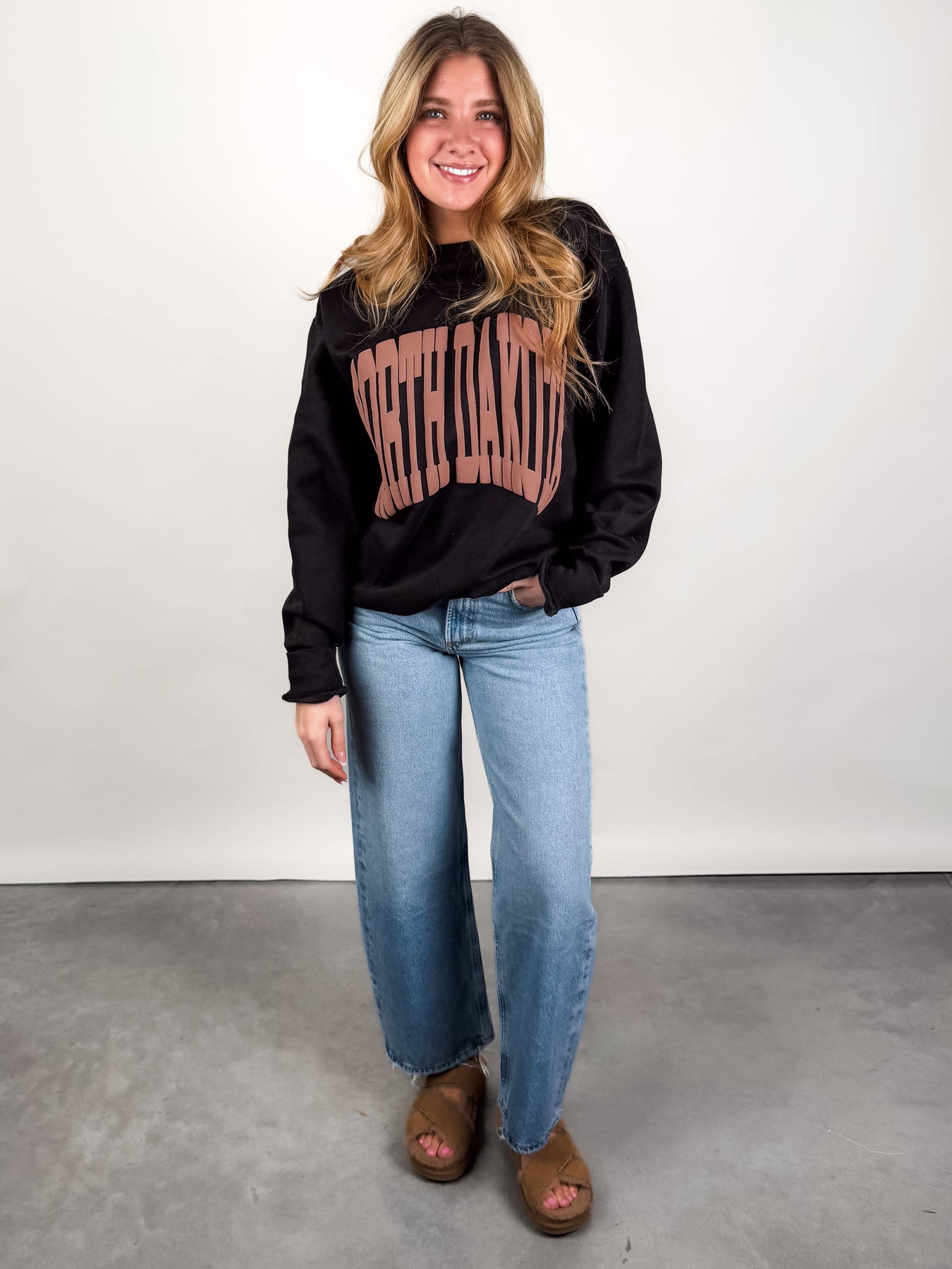 North Dakota Crewneck Look