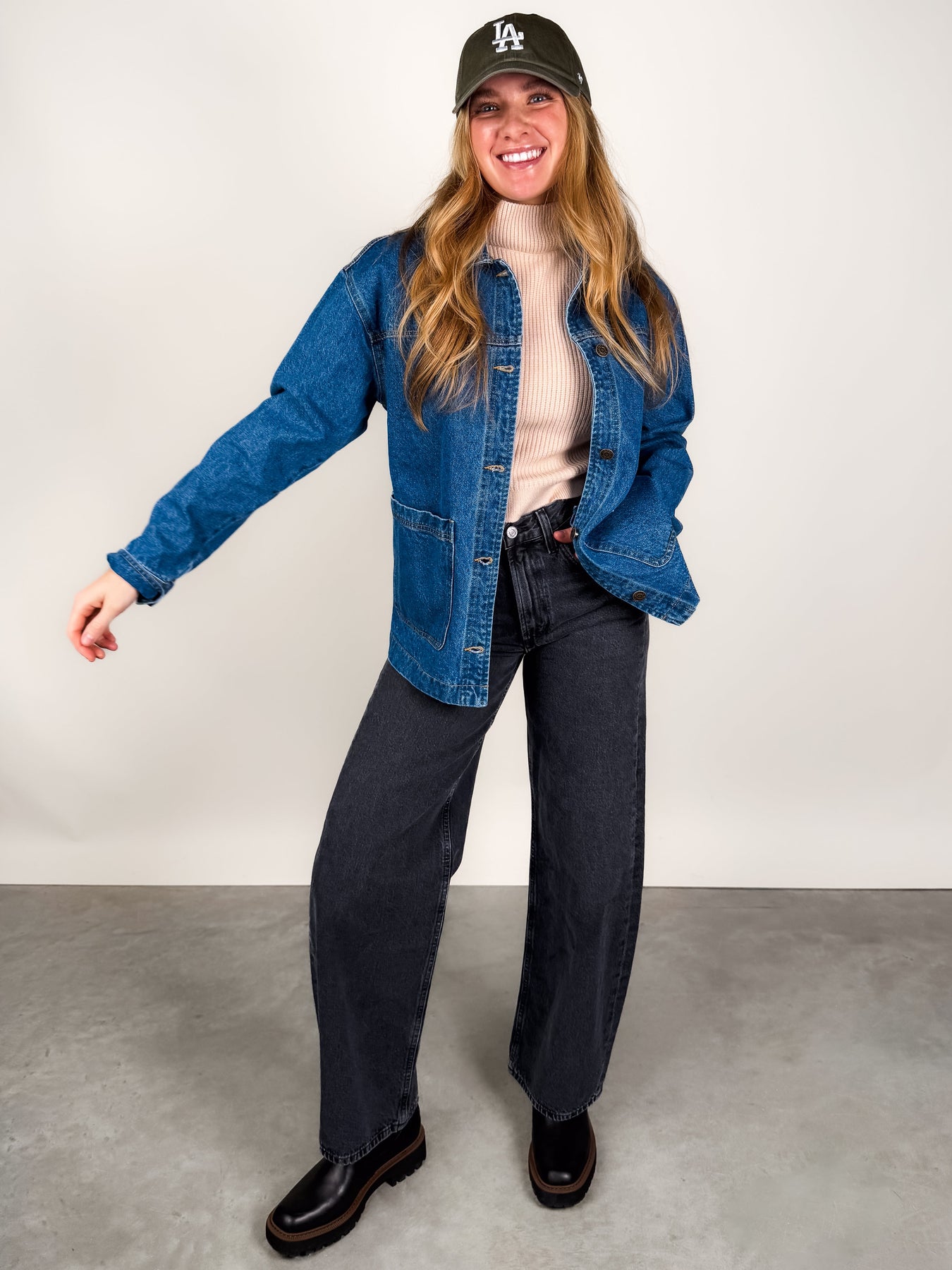 On The Road Denim Jacket Look