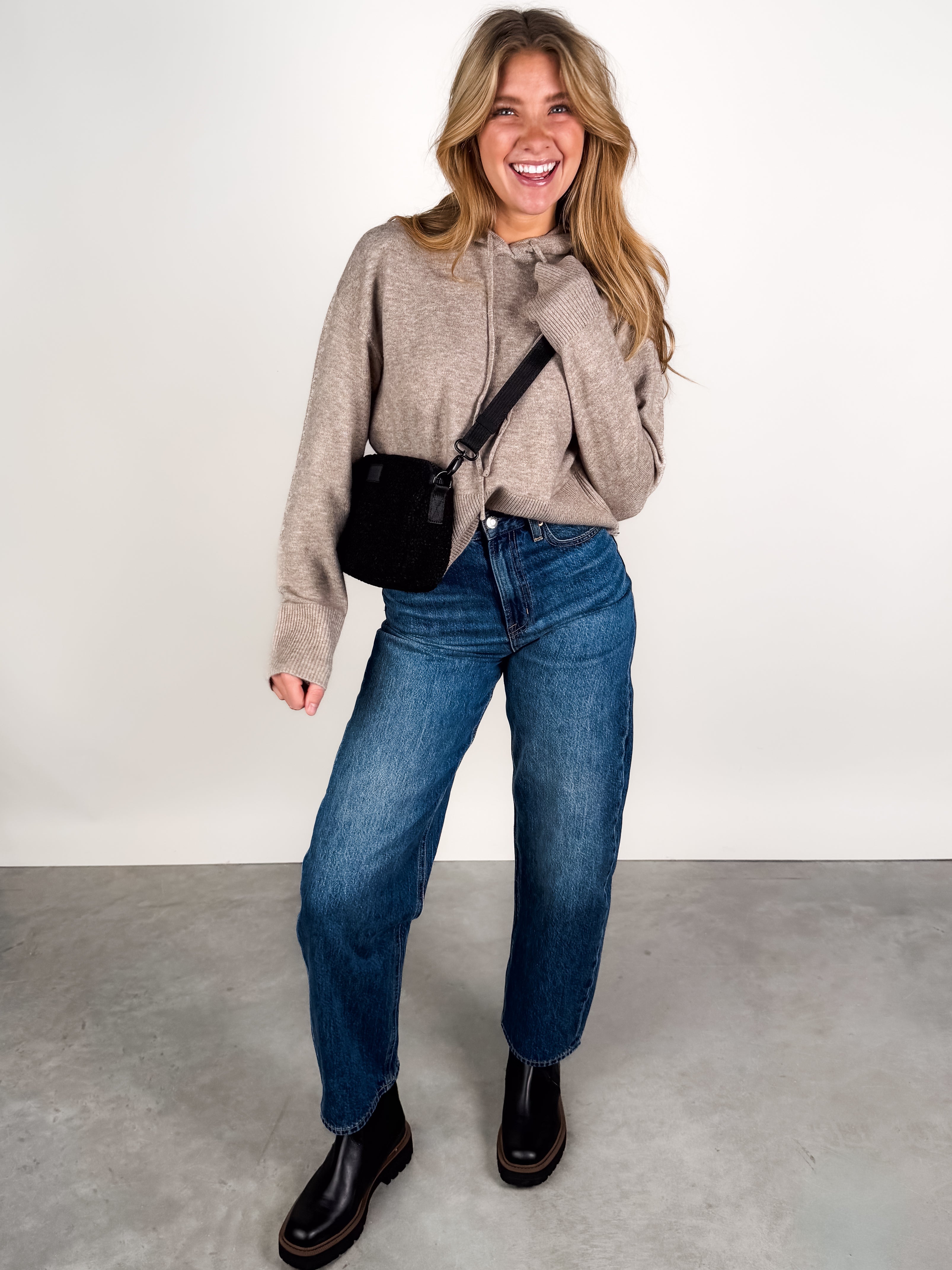 Alexis Knit Hoodie Look image