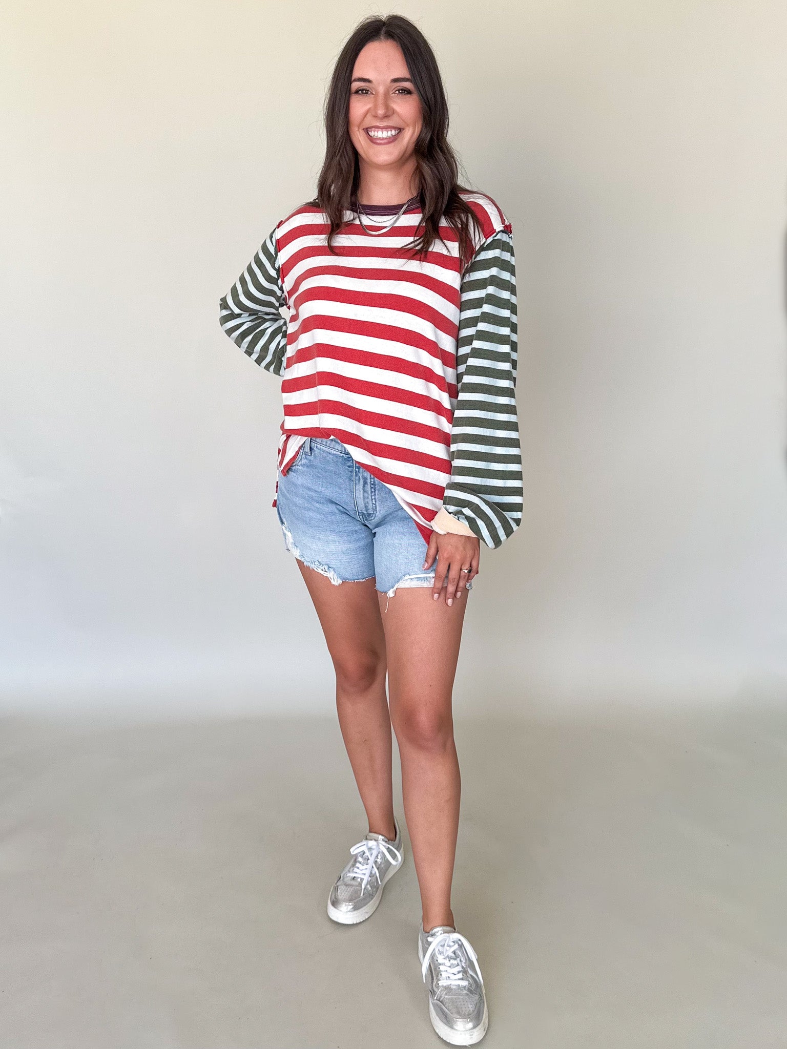 Sawyer Stripe Tee Look image