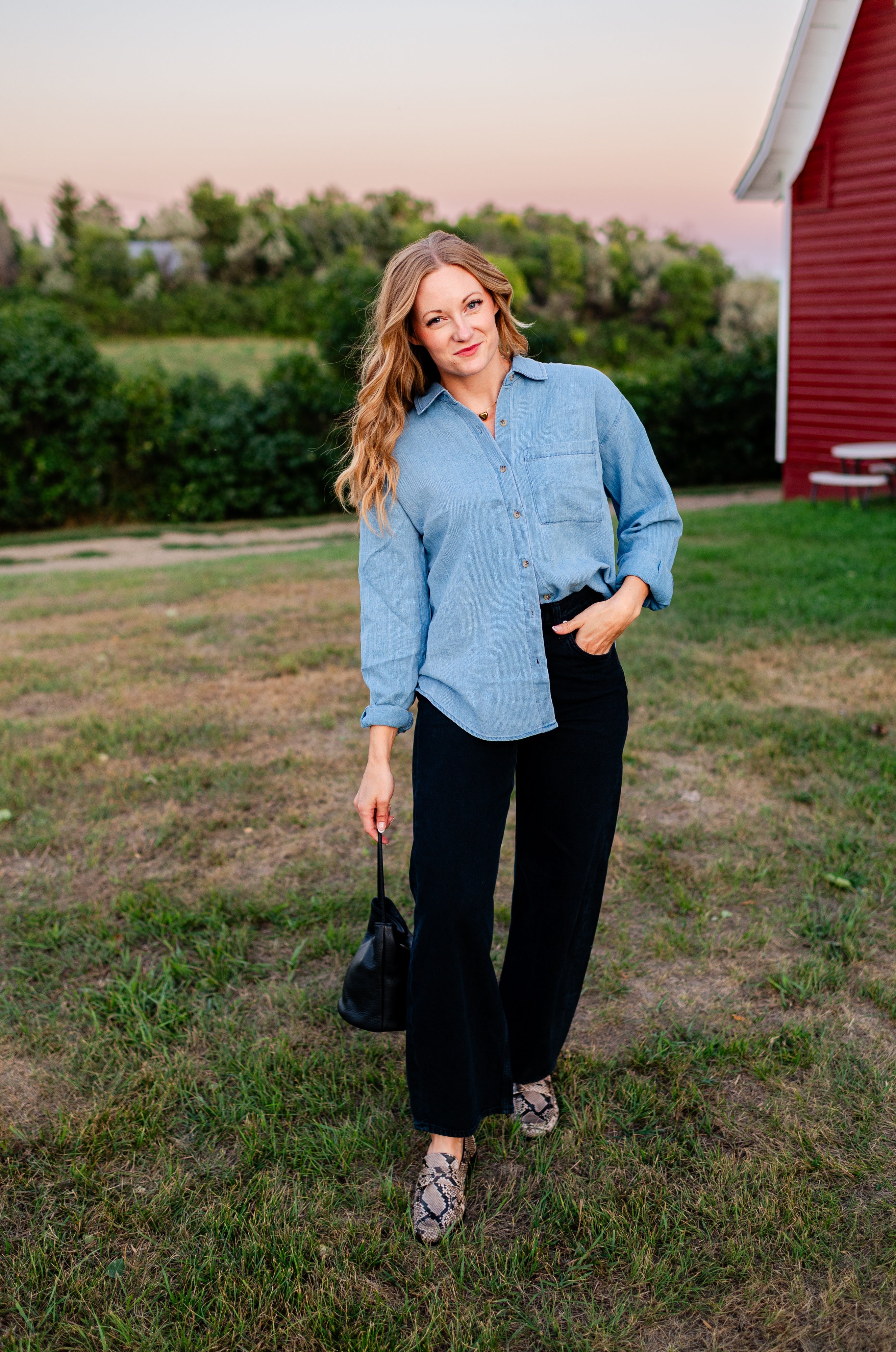 The Perfect Twill Button Up Look image