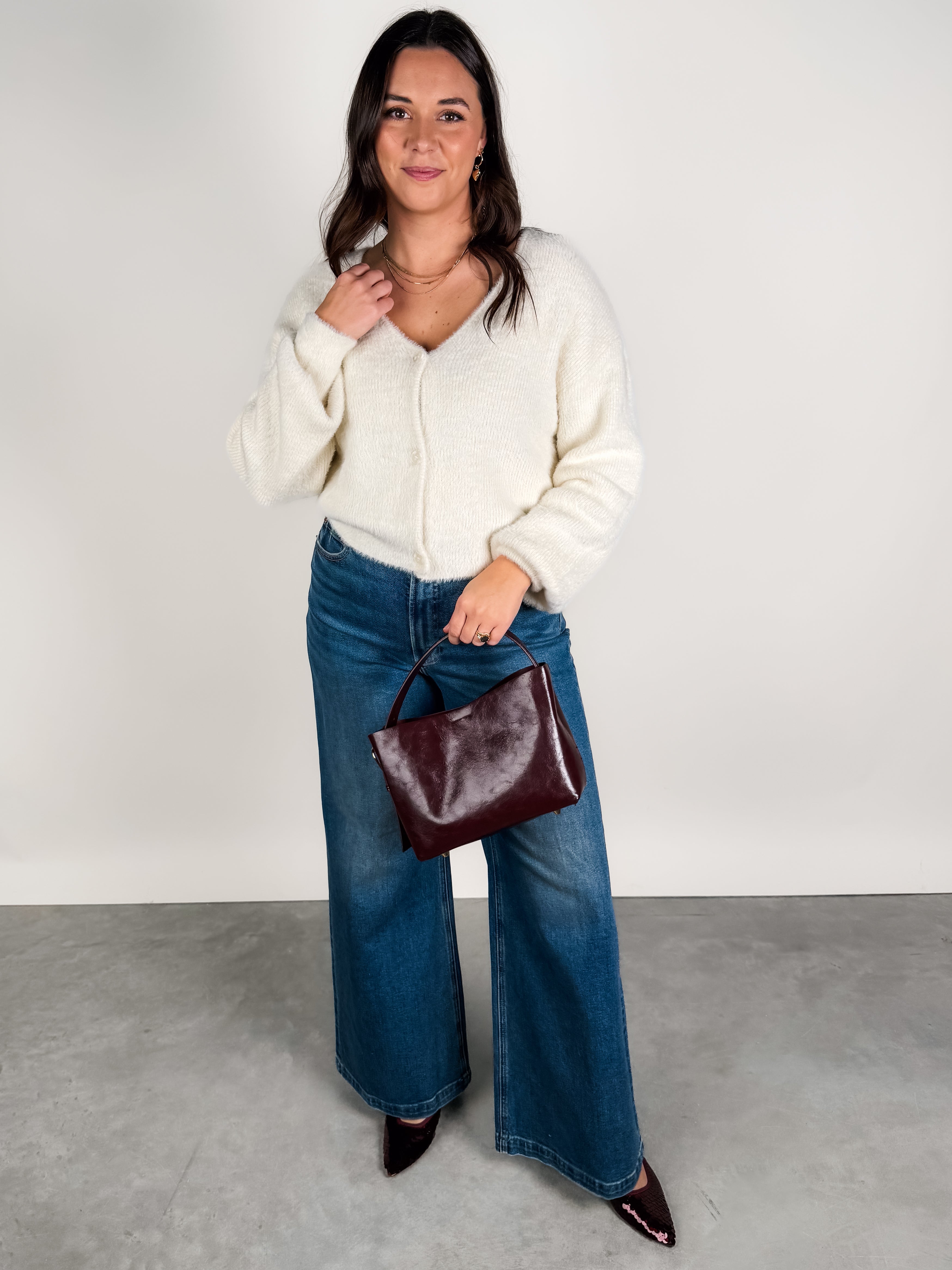 Sadira Fluffy Cardigan Look image