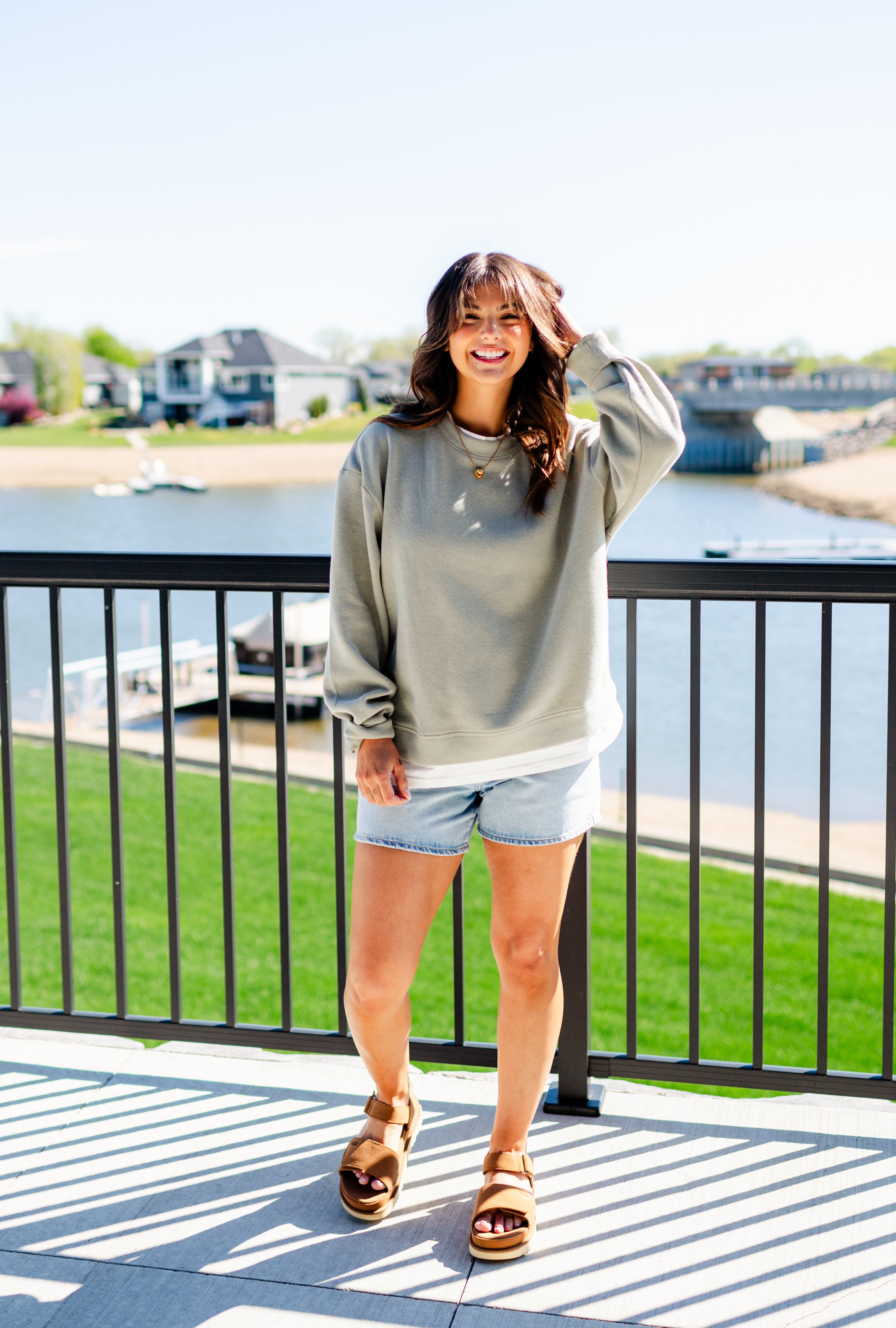 Lost Alone Sweatshirt Look image