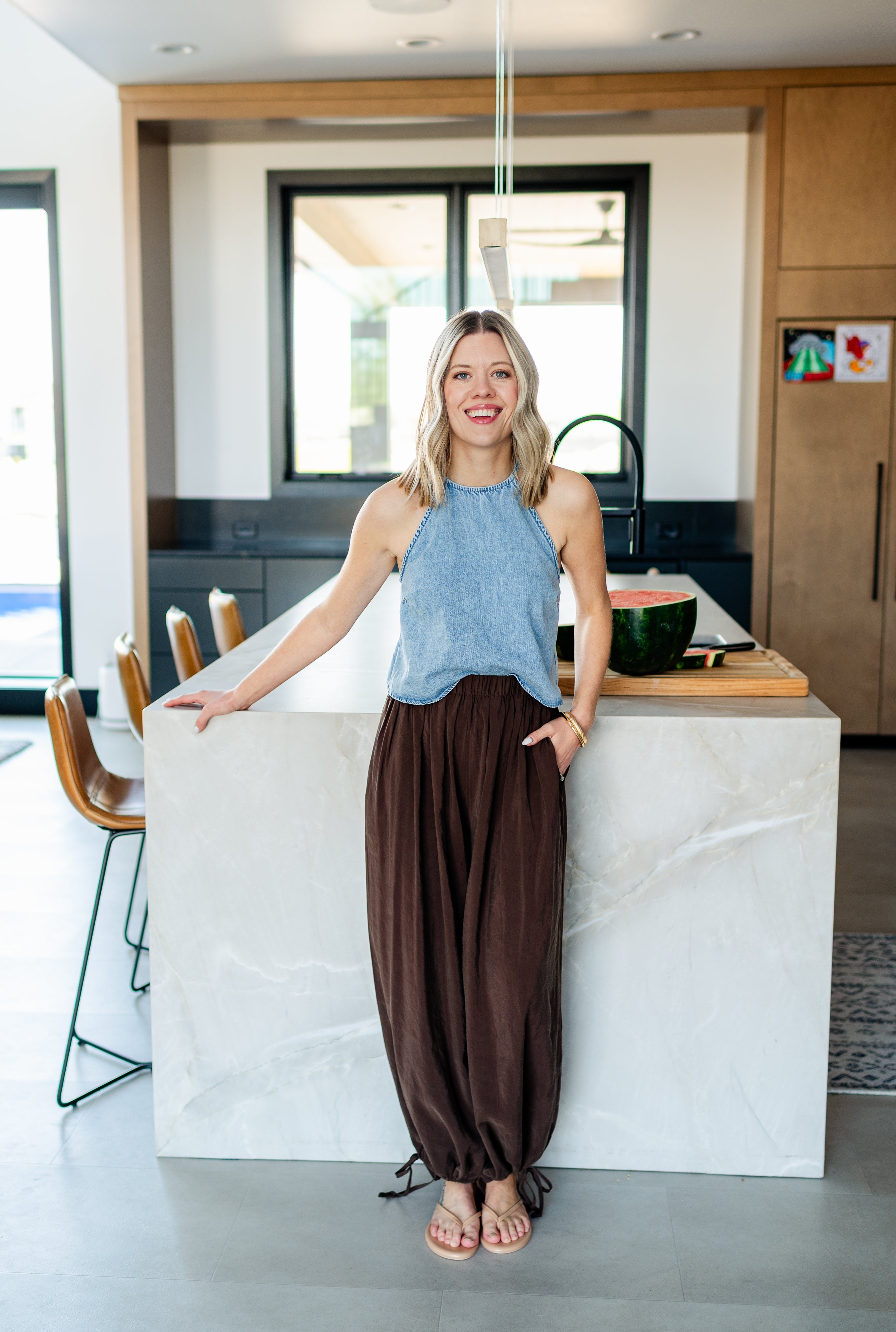 Tulip Halter Top Look image