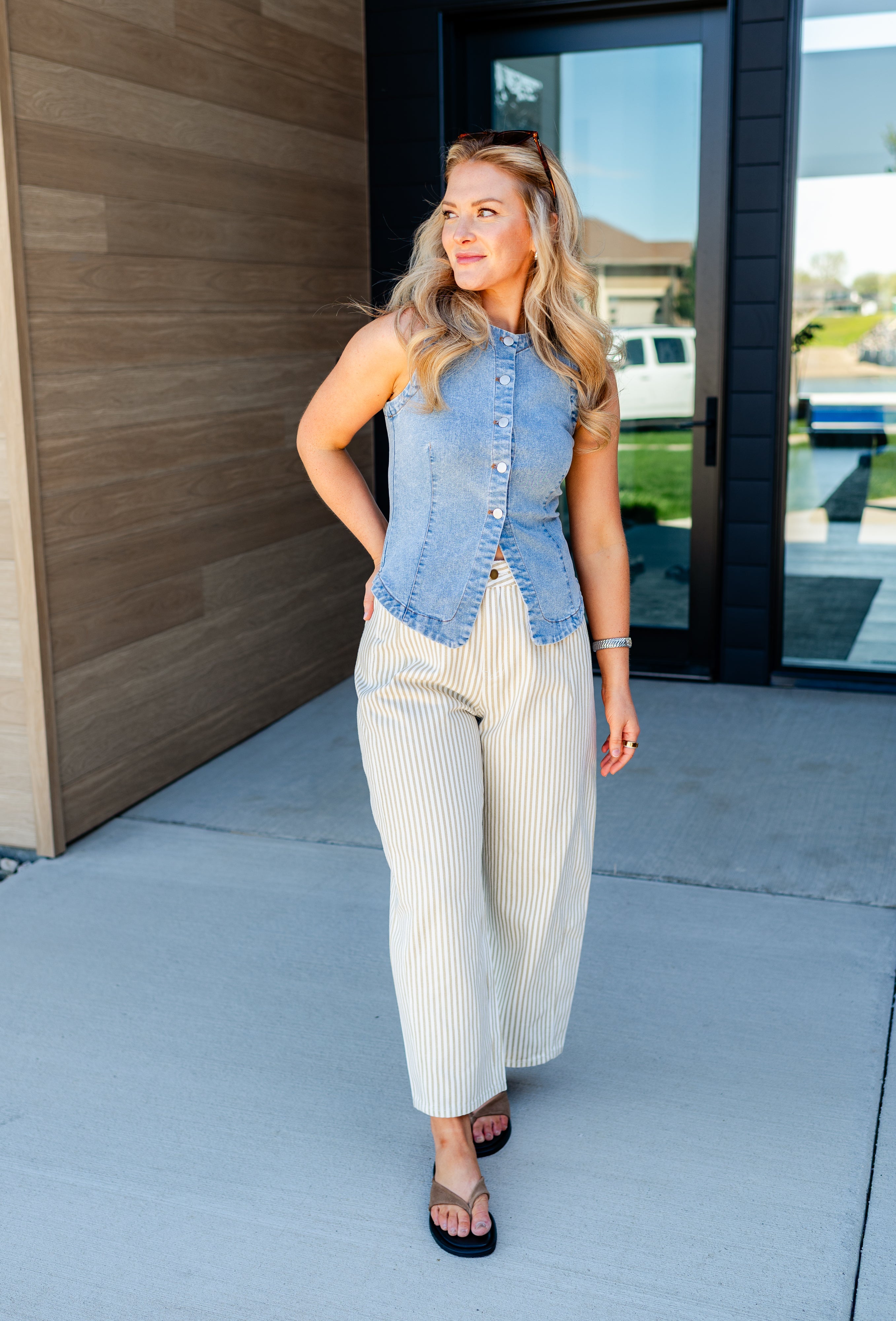 Kick It Into Gear Sleeveless Top Look image