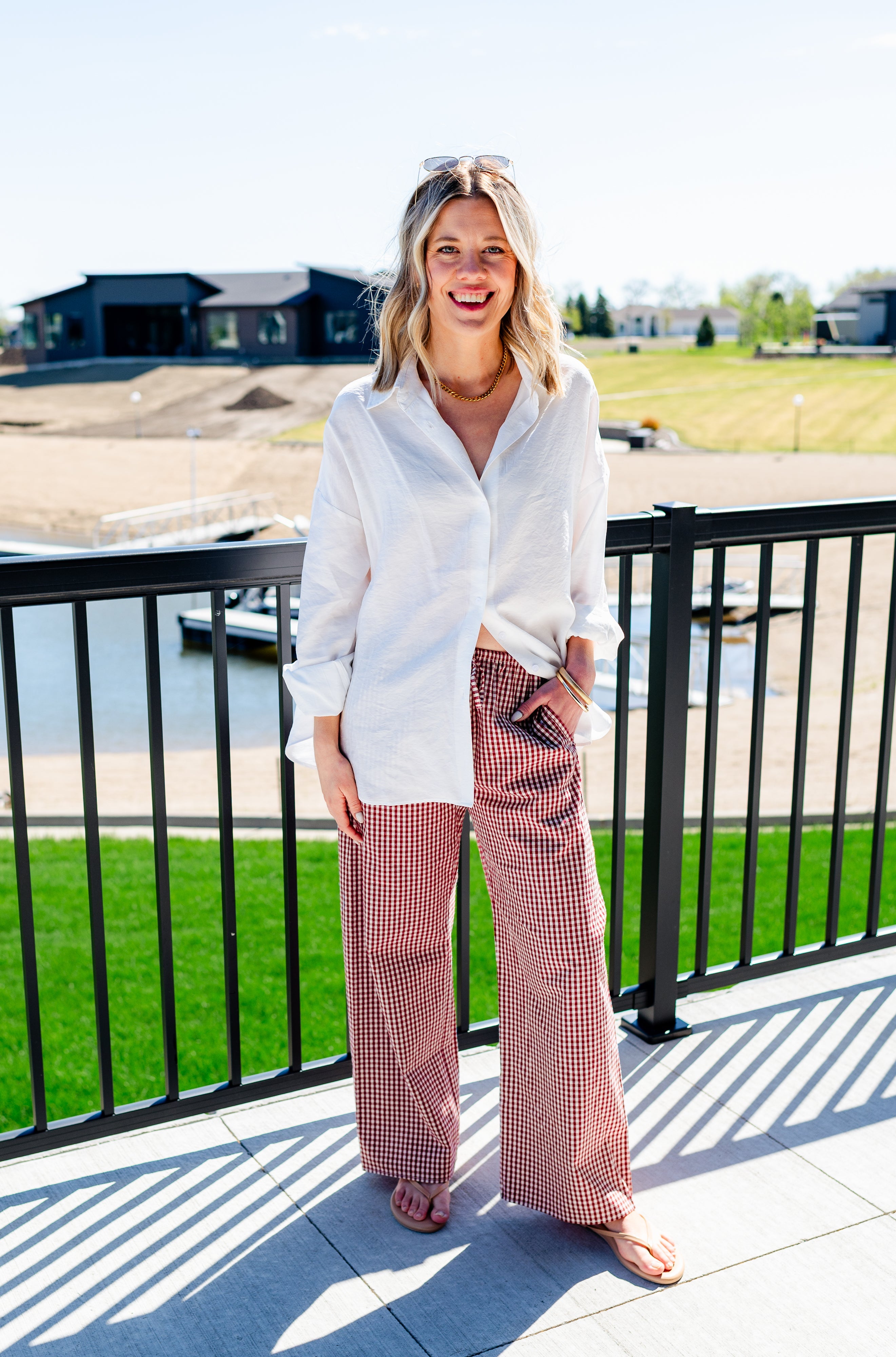 Coming To Town Button Up Shirt Look image