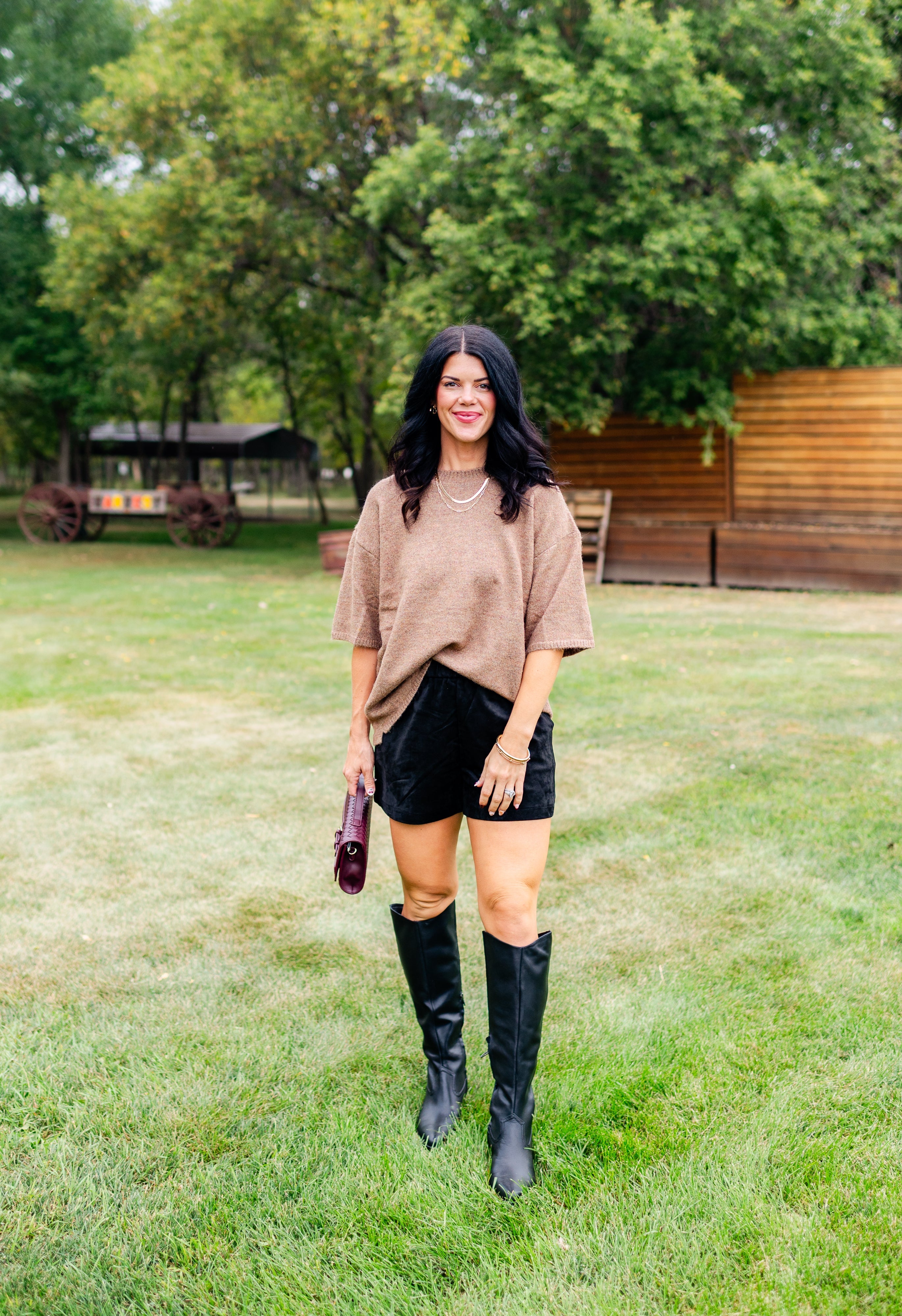 Margot Sweater Tee Look image