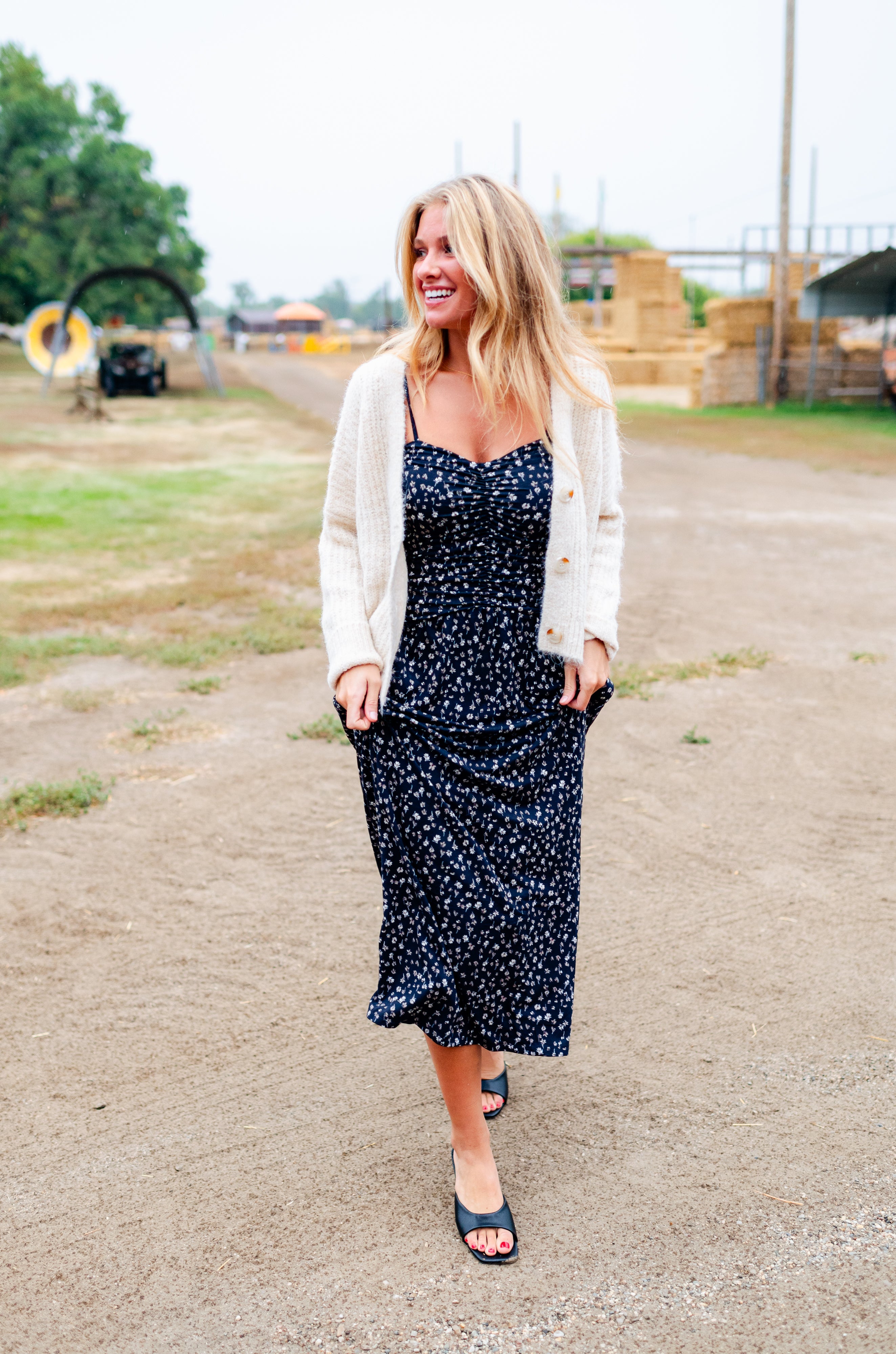 Georgina Dellah Ditsy Dress Look image