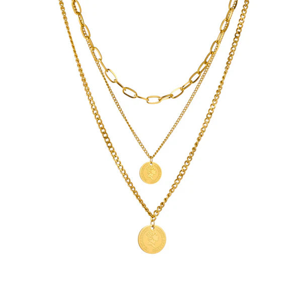 Serena 3 Layer Necklace