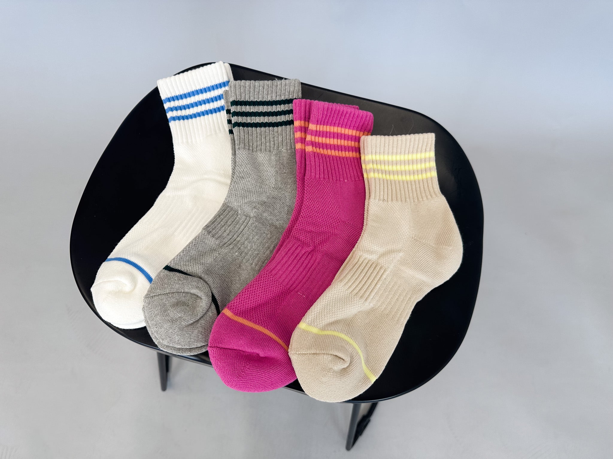Striped Ankle Casual Socks