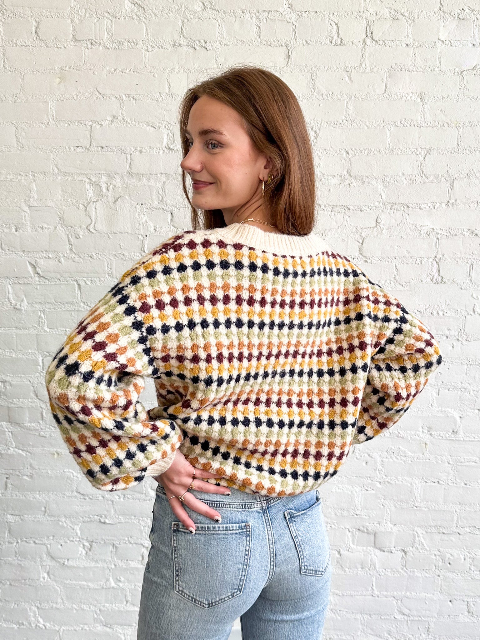 Looking At The Brilliant Sun Sweater