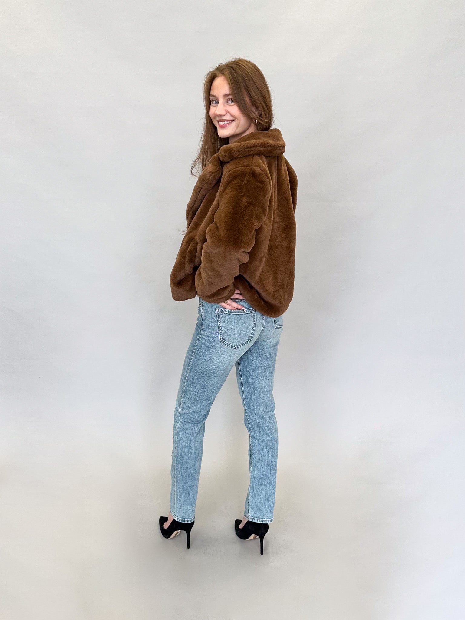 Name On The Throne Faux Fur Jacket