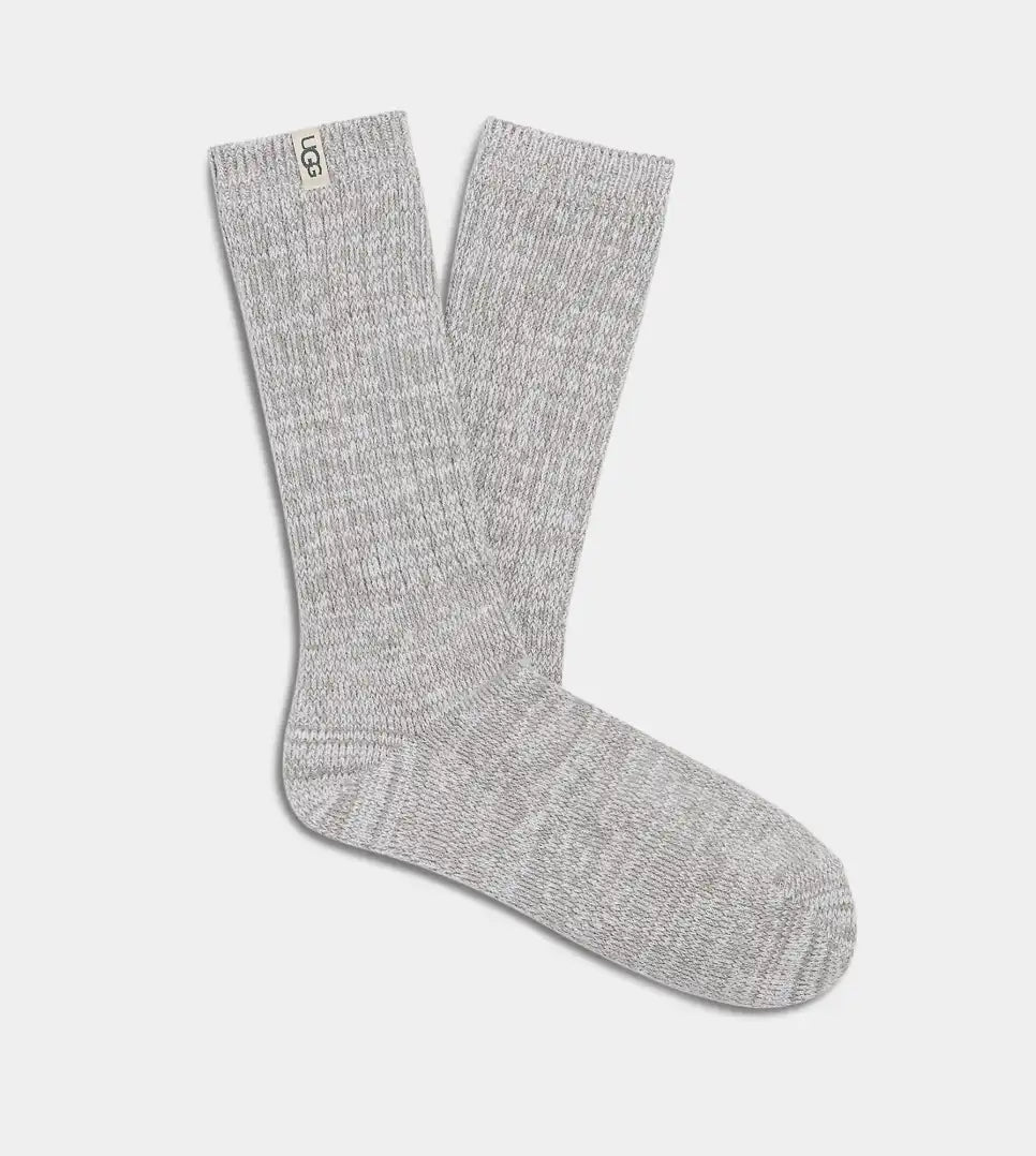 Women's Rib Knit Slouchy Crew Sock