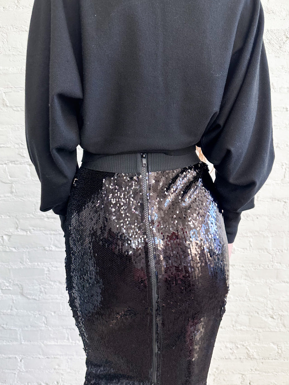 Like A God Sequins Skirt