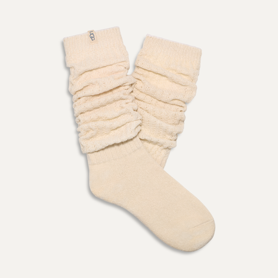 激レア！Clarice Tall Slouchy Sock 完売品　クリーム Women's Clarice Tall Slouchy Sock — Out of Town Clothing