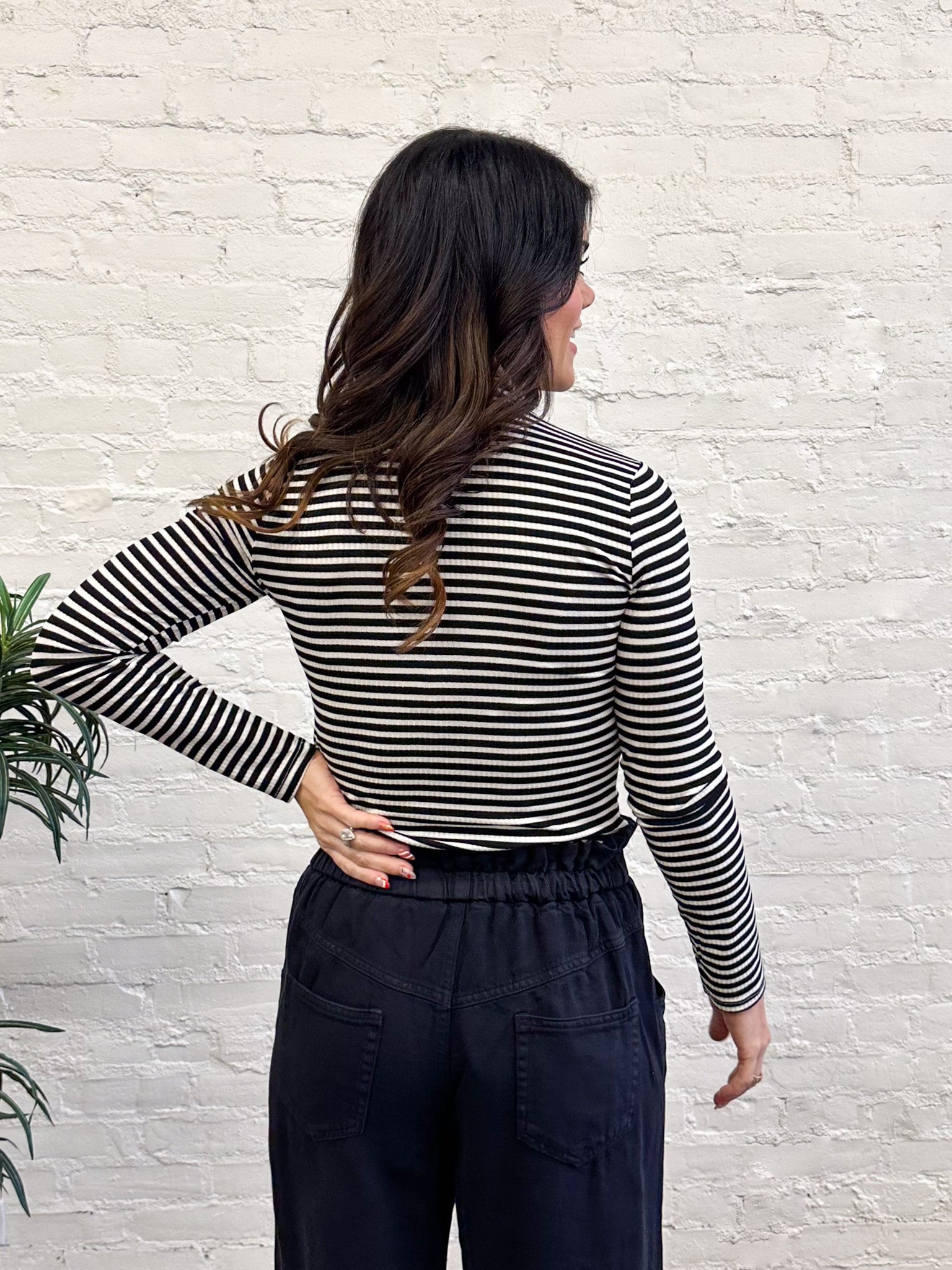 Most Of The Time Stripe Top