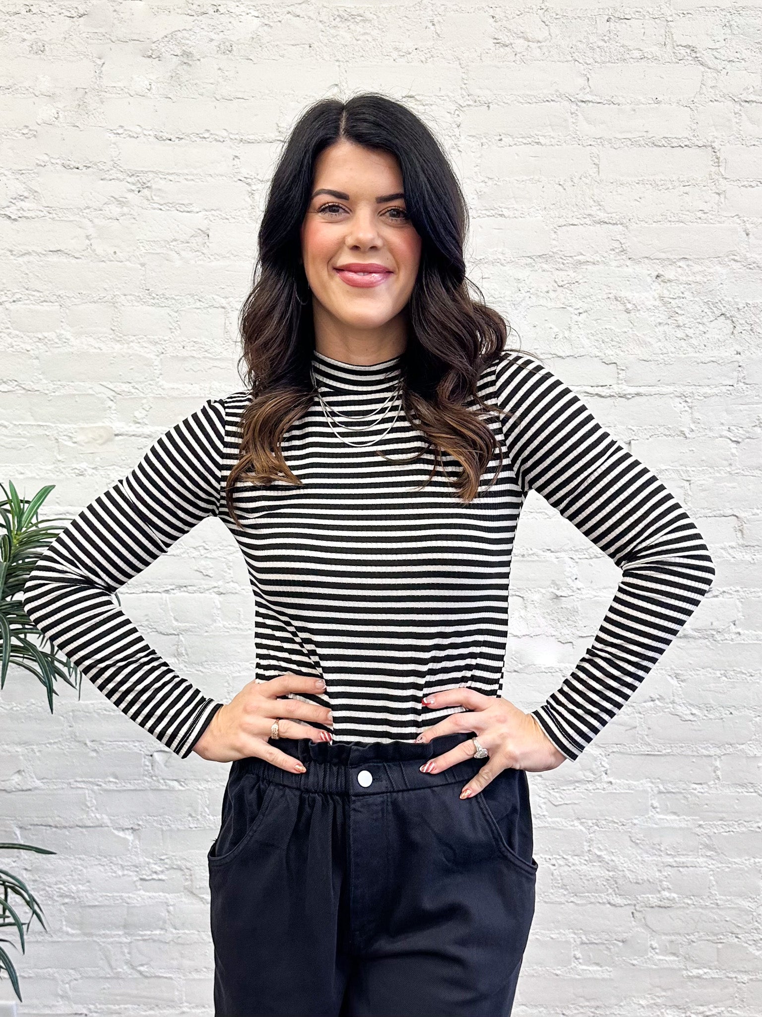 Most Of The Time Stripe Top