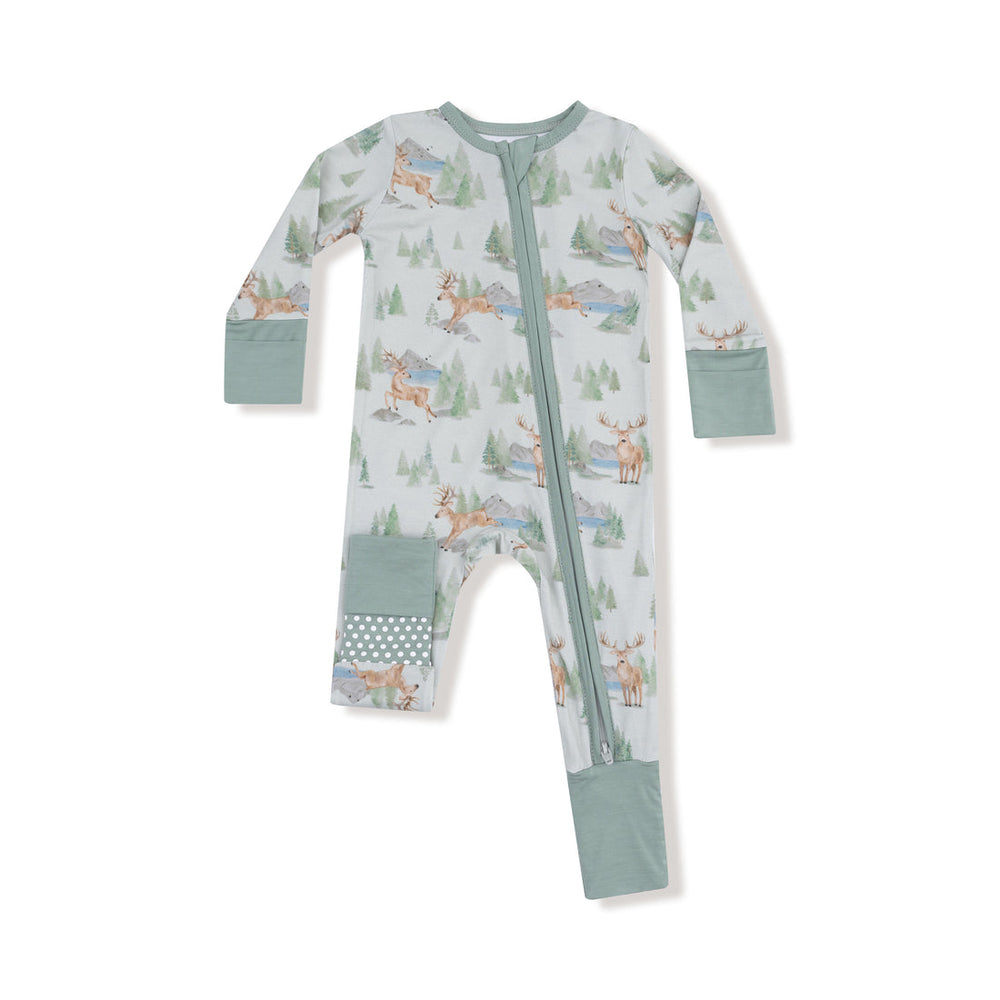 Buck Deer - 2 Way Zipper Romper