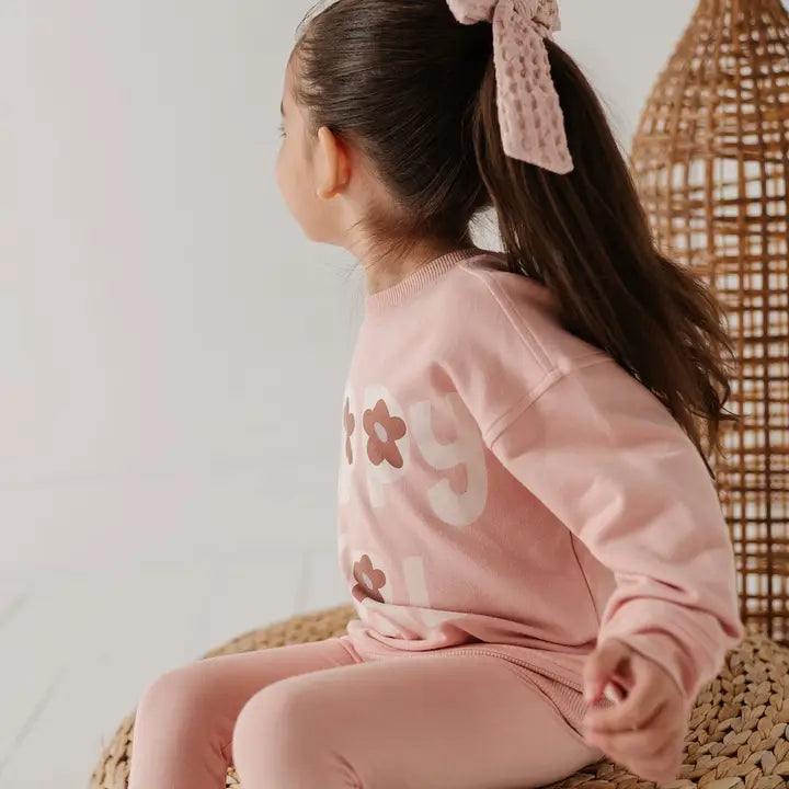 Misty Rose Basic Leggings