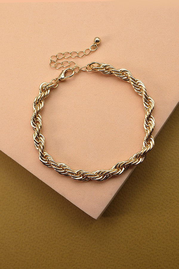 661 Classic Rope Chain Bracelet