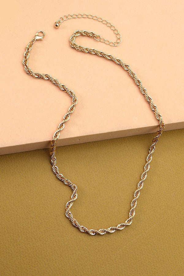 280 Classic Rope Chain Necklace
