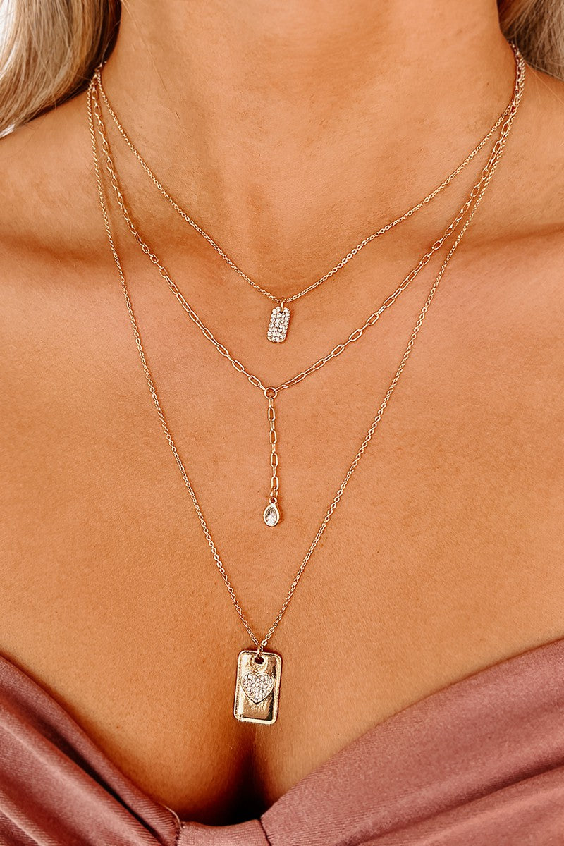 193 Layered Pendant Necklace