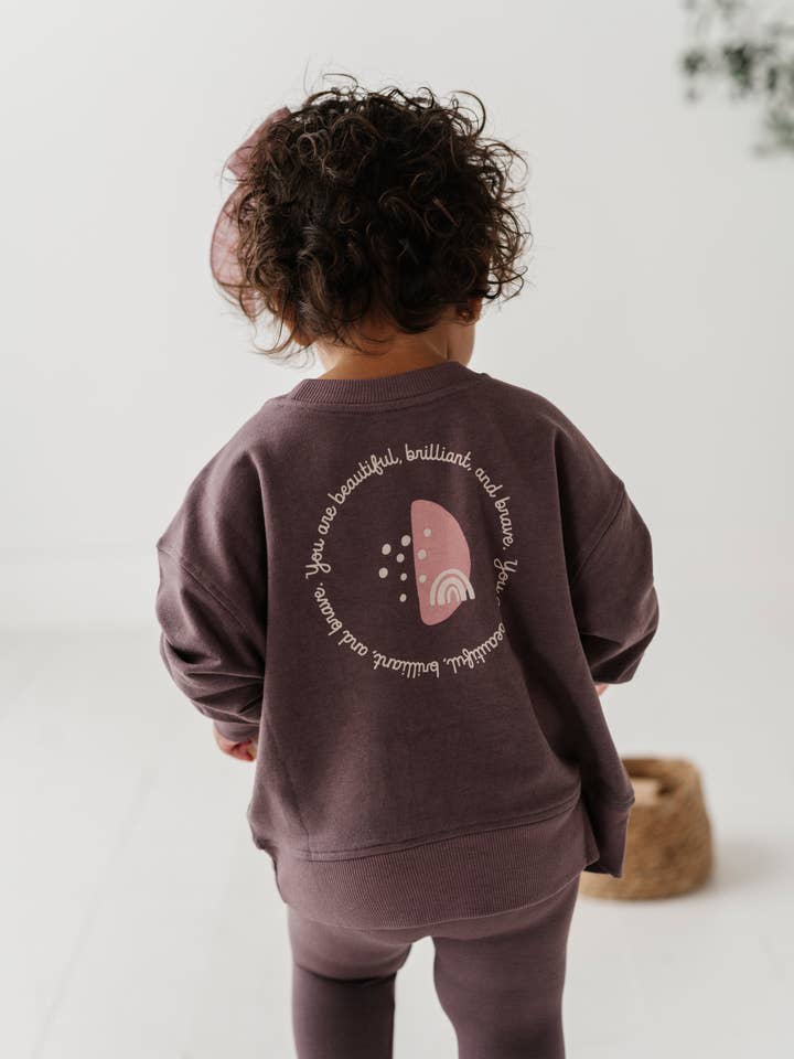 F24 Beautiful Brilliant Brave Sweatshirt