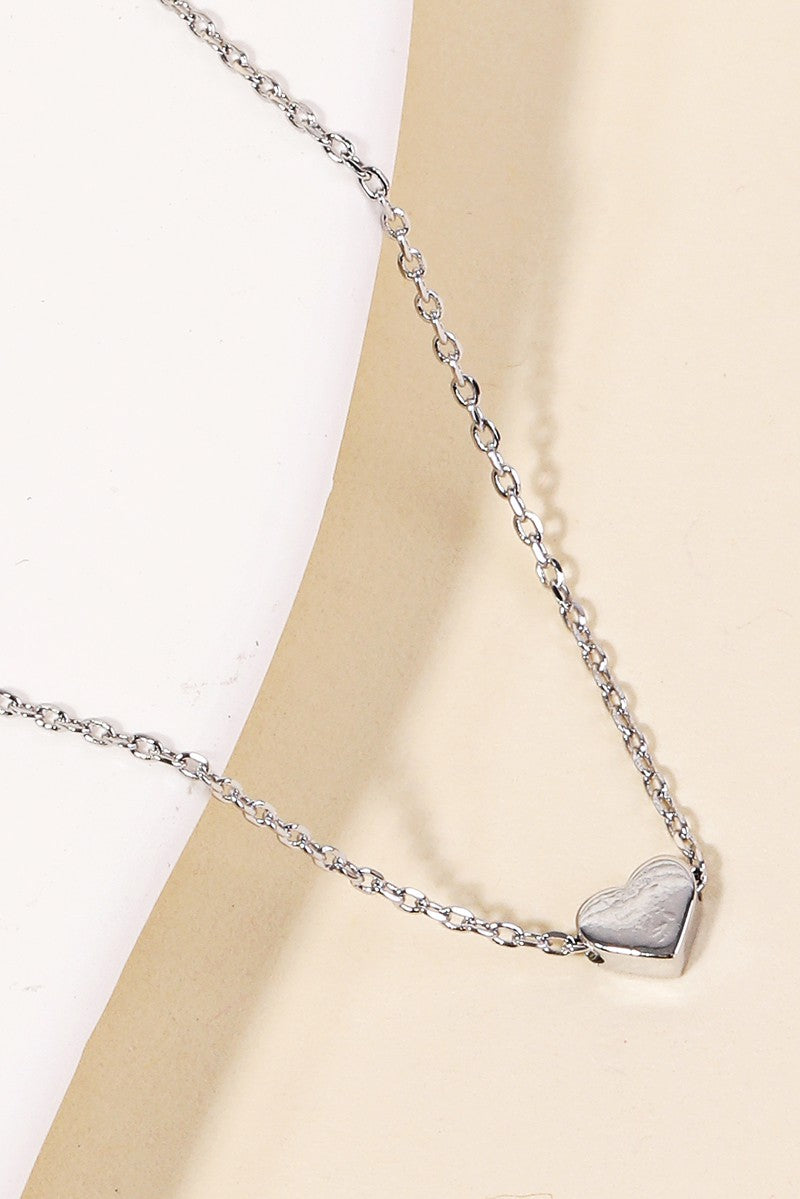 445 Small Heart Necklace