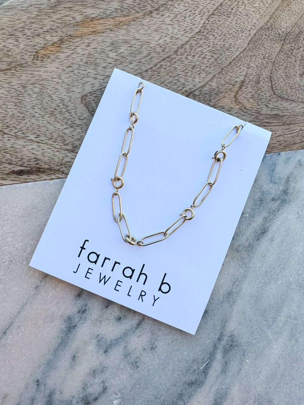 Off The Hook Clasp Necklace