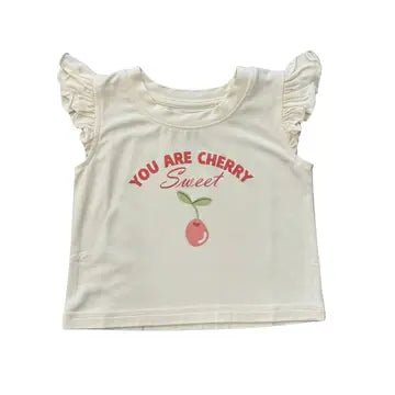 You Are Cherry Sweet Girl's Sleeveless Top