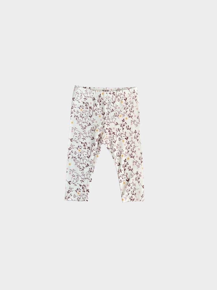 F24 Floral Vines Basic Leggings