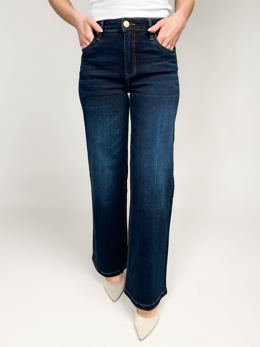 Jean High Rise Wide Leg