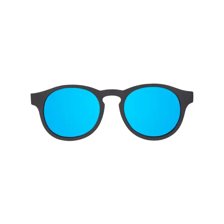 Jet Black Keyhole - Cobalt Polarized Lenses