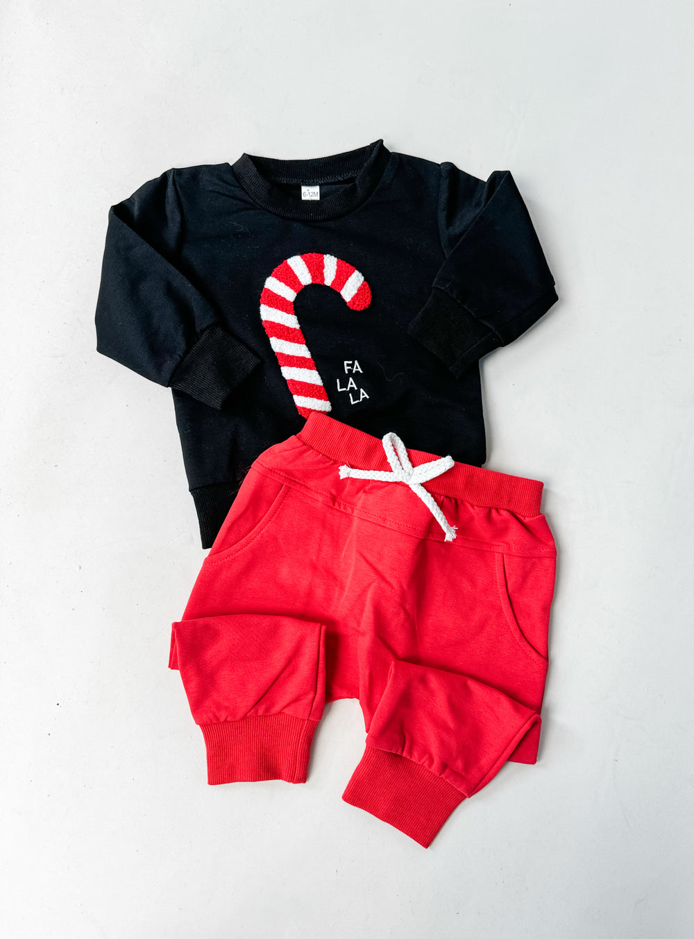 Candy Cane Jogger Set