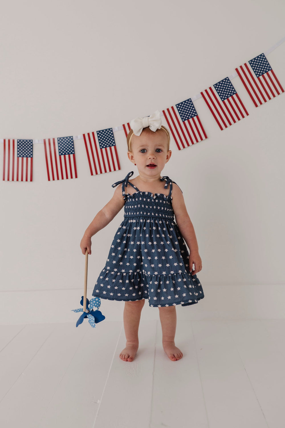 American Stars Tiered Mini Dress Set