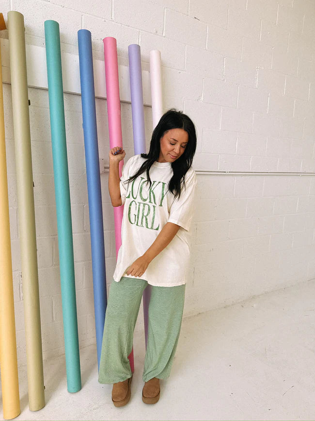 Lucky Girl Graphic Tee