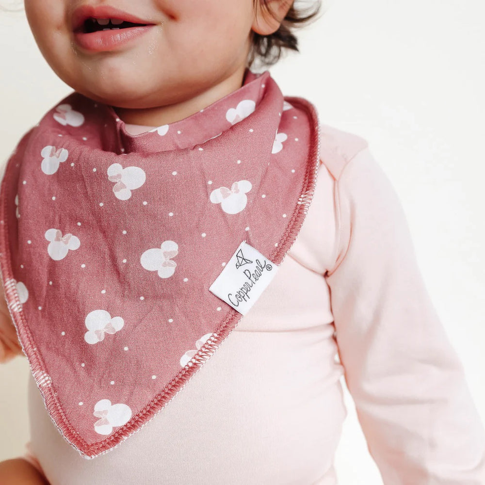 Minnie Mouse Bandana Bibs (4-Pack)