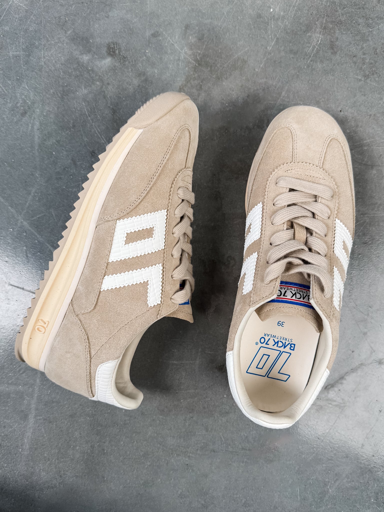 Asian Beige Sneaker by Back 70