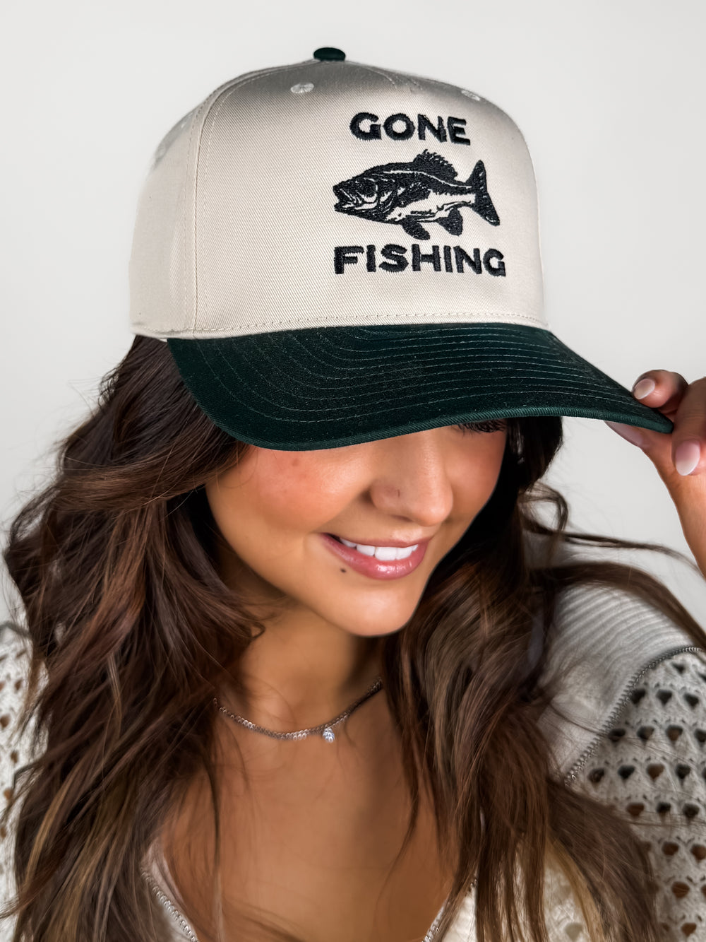 Gone Fishing Trucker Hat