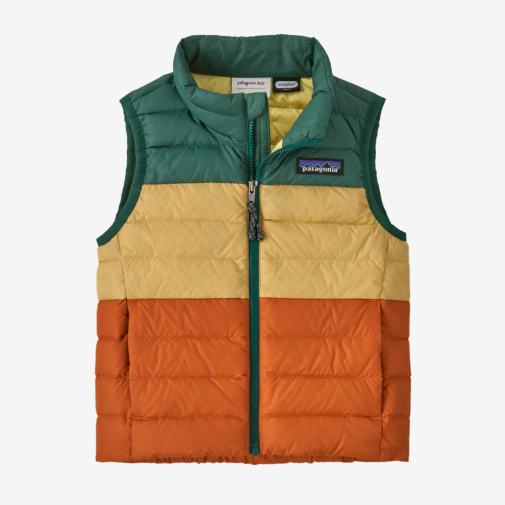 Baby Down Sweater Vest Conifer Green