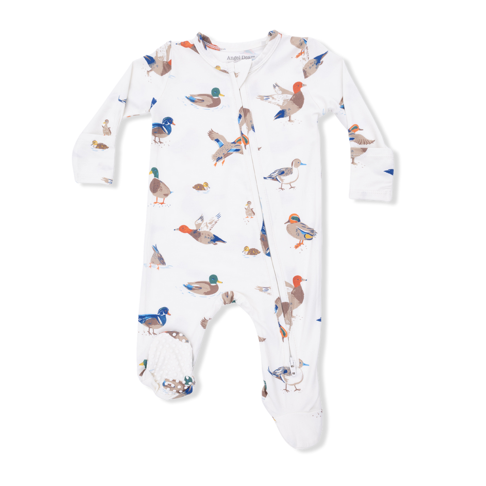 Ducks 2 Way Zipper Footie
