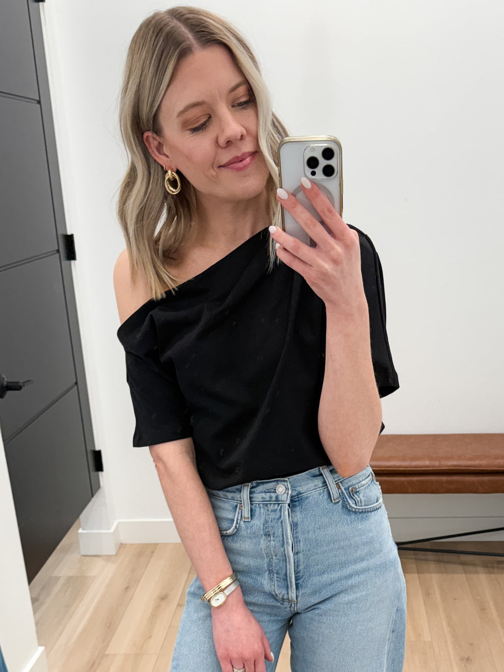 No Obligation One Shoulder Top