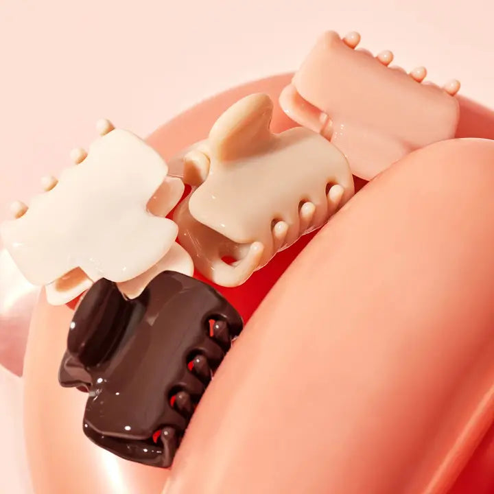 Recycled Plastic Mini Cloud Claw Clip Set