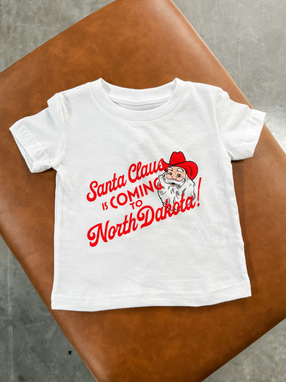 Baby Santa Is Coming To ND Tee