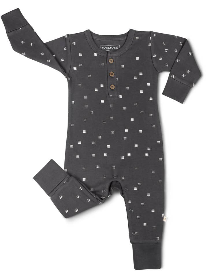 Tribe Organic Button Romper