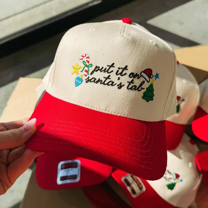 Put It On Santa's Tab Hat