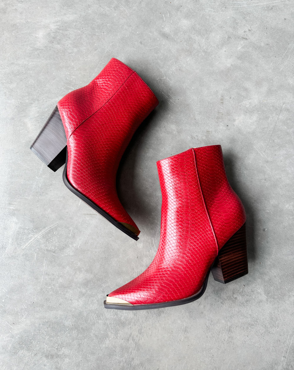 The Frankie Pointed Toe Cap Bootie